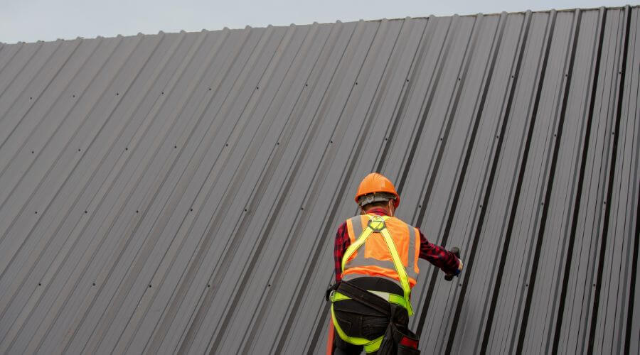 Professional metal roof installation services in Mitchells, VA